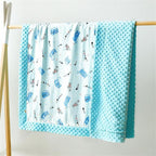 Modern Luxury Kids Blanket Baby Receiving Blanket Sleeping Bed Blanket Soft Newborn Swaddle For Kids