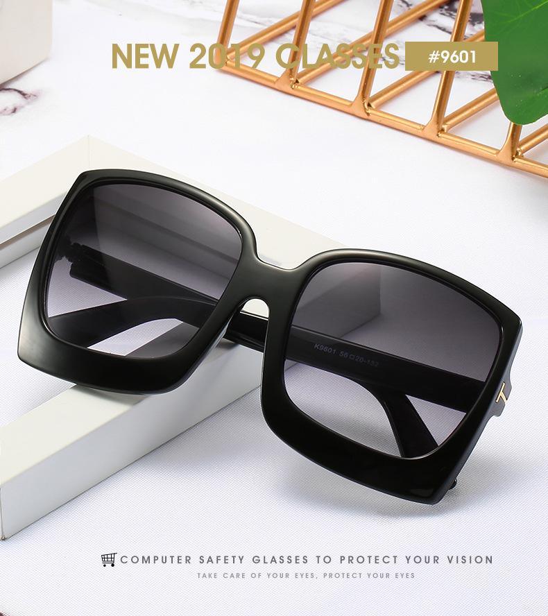 Fashion Oversized Women Square Big Frame Graduent Woman and Lady Sunglasses Brand Designer with  UV400 Protection gafas de sol mujer - SJB-DIAMOND ELITES