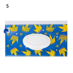 NEW Portable EVA Baby Wet Wipe Holder Case Reusable Refillable Wet Wipe Bag Tissue Box Snap-Strap Cosmetic Pouch Home Storage Lootquake LLC