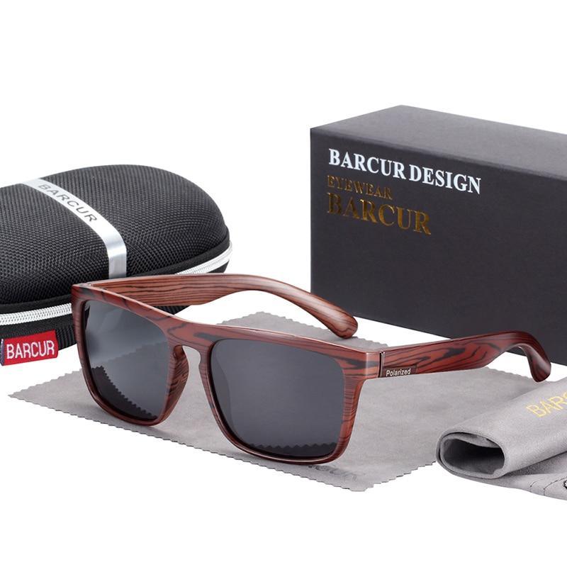 Luxury Polarized Imitation Wood Sunglasses for Men and Women  Retro Sunglasses Fashion Retro Style  Oculos de sol - SJB-DIAMOND ELITES
