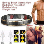 New Modern Fashion For Men Strength Therapy Bracelet Health Energy Bio Magnetic Male Gift Adjustable