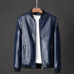 Leather Jacket Bomber Motorcycle Jacket Men Biker PU Baseball Jacket Plus Size 7XL 2020 Fashion Causal Jaqueta Masculino J410 Pi-Mart