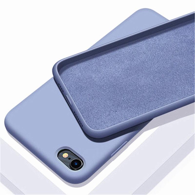 Soft-Touch Full-Body Protection Case For iPhone Case for iPhone 14 13 12 Pro Max Mini Cover Silicone Phone Case for iPhone Flexible Ergonomic Case Design  for iphone Stevvex