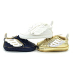 New Newborn Baby 3D Wings Gold Fashion PU Leather Shoes For Kids Sneakers Infant Shoes Toddler Boys Girls First Walkers