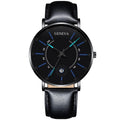 Men Watches Luxury Fashion Mens Business Watch Ultra Thin Stainless Steel Mesh Belt Quartz Wrist Watch For Men's and Boys - SJB-DIAMOND ELITES