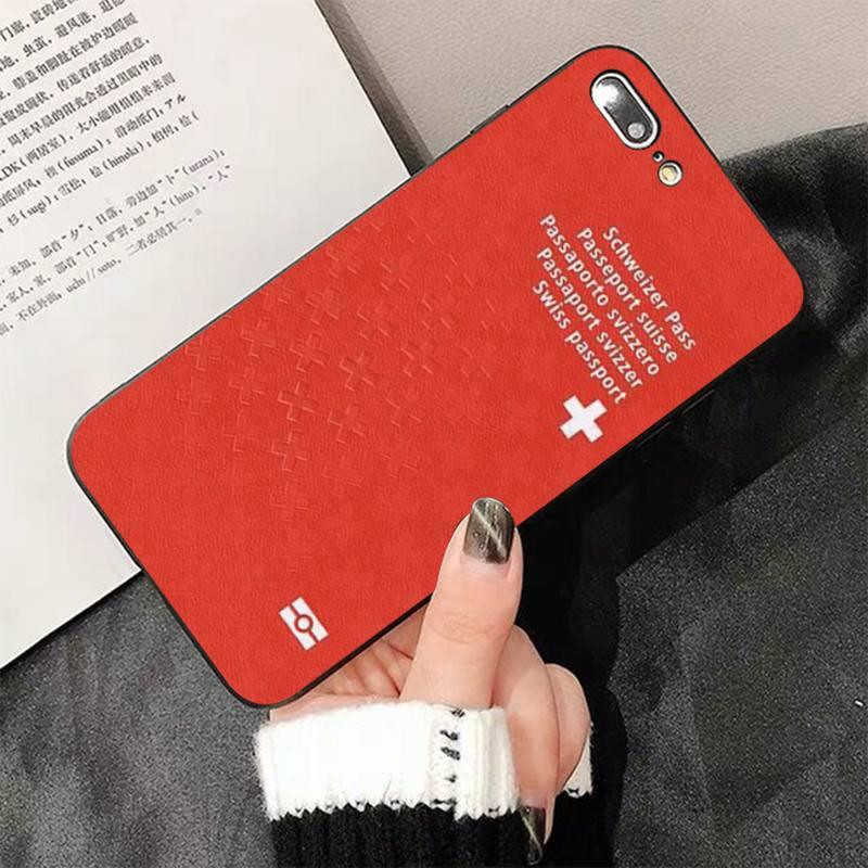 Fashion Passport Phone Case For Iphone 13 8 7 6 6s Plus X 5s Se 2020 Xr 11 12 Pro Xs Max Soft Cover Silicone Bumper Case Stevvex