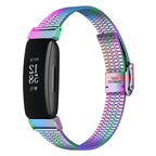 Fitbit Inspire 2, 1  Steel Band - Durable Metal Strap