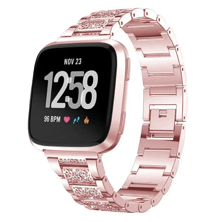 Fitbit Versa & Sense Metal Band - Premium Durable Style - SJB-DIAMOND ELITES
