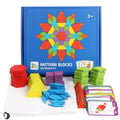 155pcs Wooden Puzzle Board Set Colorful Baby  Educational Toys for Children Learning Developing Toy For Kids Puzzle - SJB-DIAMOND ELITES
