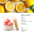 AIKUN Long-Lasting Aromatherapy Soy Wax Daisy Glass Jar Scented Candle with Essential Oils for Home Decor Gift Set Lootquake LLC