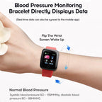 Modern NEW Smart Watch With Heart Rate Blood Pressure and Sports Wristband for Android Sistems - SJB-DIAMOND ELITES