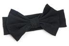 Headband Knitted Cotton Children Girls Elastic Bow Hair Bands Turban for girl Headbands