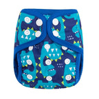 Newborn Pocket Diaper Cloth Diapers Bamboo Charcoal Inner Waterproof PUL Outer Double Gussets Nappies for Baby