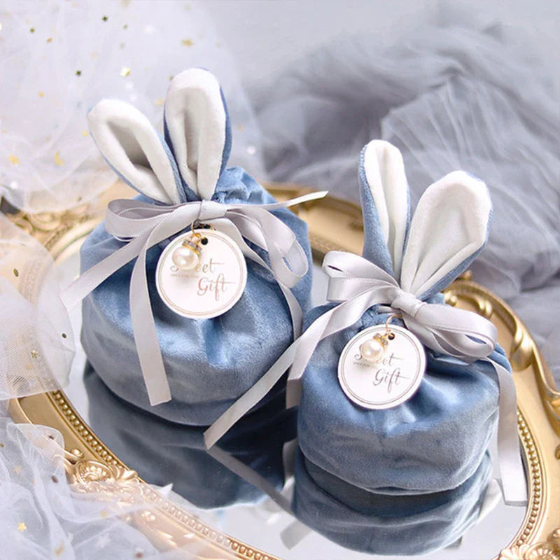 Cloth Easter Bags Cute Bunny Gift Packing Bags Wholesale Rabbit Chocolate Candy Bags Wedding Birthday Party Decoration 2025 New Lootquake LLC