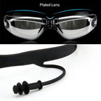 Men Swim Shorts Waterproof Goggles & Ear-plug Cap - SJB-DIAMOND ELITES