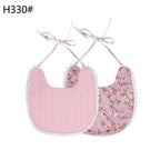 Newborn Baby Boys Girls Cute Saliva Towel Feed e Cotton Bibs Dribble Scarf For Baby Kids