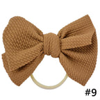Headband Bow Girl Headbands Nylon Elastic Hair Accessories Photography Props For Baby Girls In Elegant Design