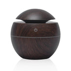 Mini USB Aroma Essential Oil Diffuser Ultrasonic Air Humidifier Mist Maker Aroma  7 Color LED Light Home Office Stevvex