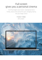 Russian keyboard 15.6 Inch DDR4 16GB RAM Intel Celeron N5095 WiFi Business Office Online Class Notebook Window 10