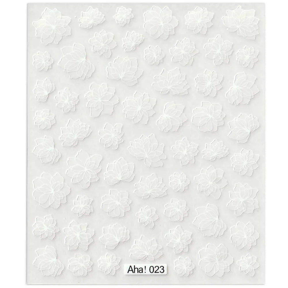 42Model Sticker Nail Decal 3D Adhesive Patch,Smile/Animal/Flower Nail Art Decorations Manicure Sticker Easter Day Design Decal- Lootquake LLC