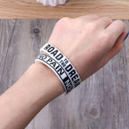 Silicone Rubber Band Elastic Inspirational Motivation Bracelets Never Give Up Perfect Gift For Men And Women Cool Fashion Style - SJB-DIAMOND ELITES