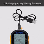 SUNROAD FR510 Handheld GPS Navigation Receiver Portable Handheld Digital Altimeter Barometer Compass Camping Hiking Tool