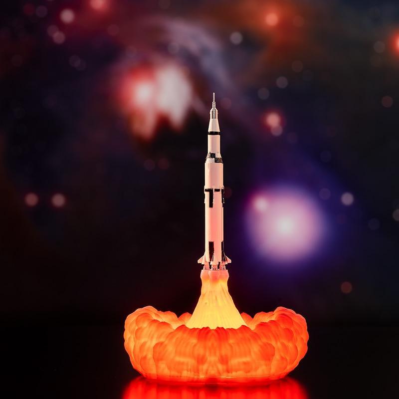New 3D Print Space Shuttle Lamp Night Light For Space Fans Moon Lamp Rocket Lamp As Room Decoration - SJB-DIAMOND ELITES