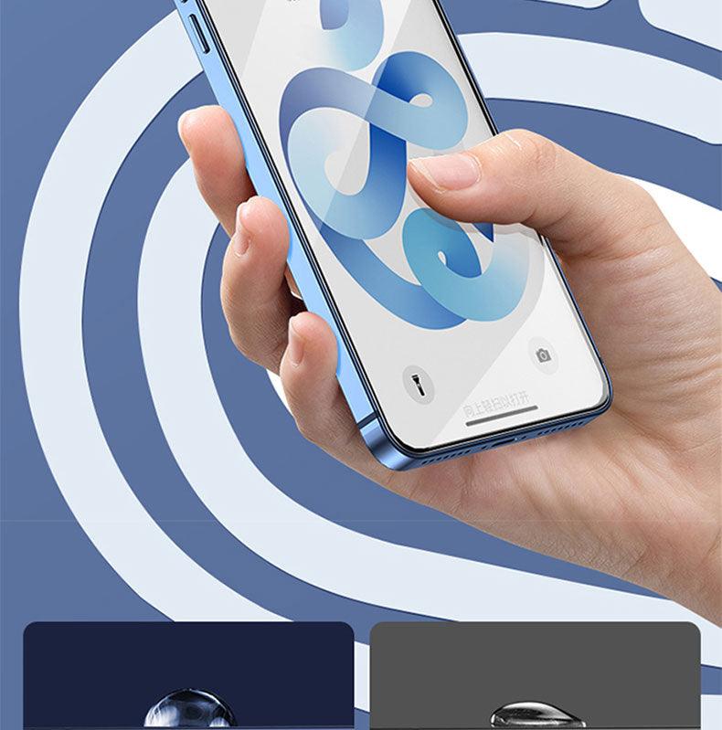 20000D Curved Full Cover Glass On For iPhone 12 Mini 11 12 Pro X XR XS Max SE 6 6S 7 8 Plus Tempered Glass Film Screen Protector Tempered Glass Protective Film HD Clear Screen Glass For iPhone Stevvex