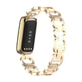 Stainless Steel Fitbit Luxe Band - Sleek Premium Design - SJB-DIAMOND ELITES
