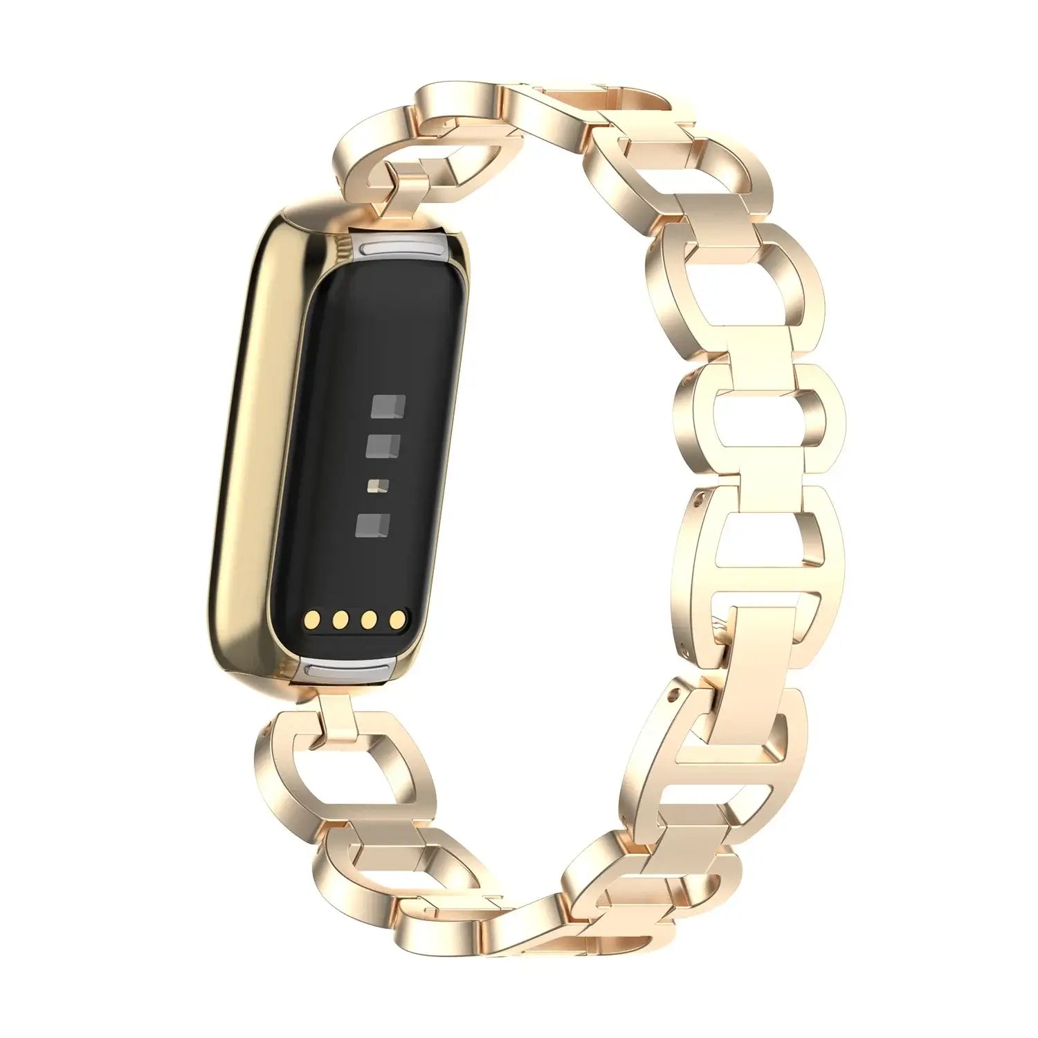 Stainless Steel Fitbit Luxe Band - Sleek Premium Design - SJB-DIAMOND ELITES