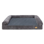 XXL Large Orthopedic Dog Bed Cozy Pet Dogs Bedding with Bolster Washable Cover Lootquake LLC