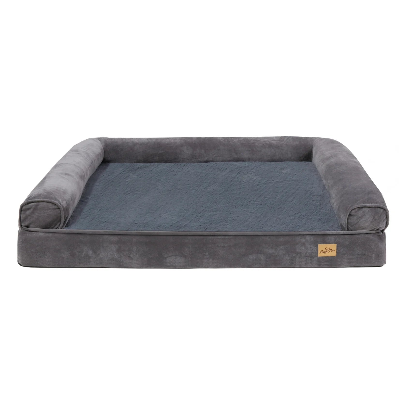 XXL Large Orthopedic Dog Bed Cozy Pet Dogs Bedding with Bolster Washable Cover Lootquake LLC