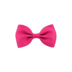 Colorful Mini Bow Tie Hair Clip Small Sweet Solid Ribbon Bow Safety Hair Clips Hairpins Baby Girl Hair Accessories