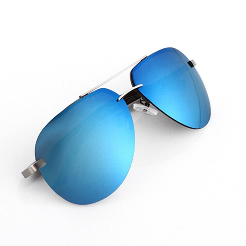 Luxury  Aluminium Magnesium Men's Sports Driving Polarized Sunglasses With Stanless Steel Frame Ultra Light Men Glasses In Aviation Pilot Style With UV400 Protection - SJB-DIAMOND ELITES