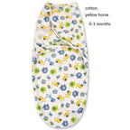 100% Cotton Baby Swaddle Wrap Blanket Newborn Infants Baby Envelop Sleep Bag Sleepsacks For Girls