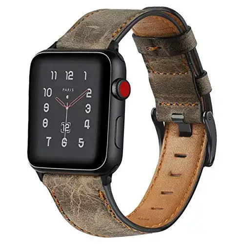 Apple Watch Leather Strap - Premium Durable Fashion Band - SJB-DIAMOND ELITES