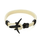 Modern Fashion Airplane Anchor Bracelets Men Charm Rope Chain Paracord Bracelet Women Male Air Force Style Wrap Metal Sport Hook Gift - SJB-DIAMOND ELITES