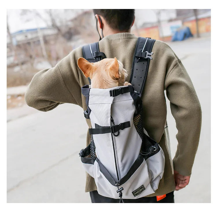 Hiking Pet Dog Carrier Travel Backpack Outdoor Ventilation Outdoor Sport Mesh - SJB-DIAMOND ELITES