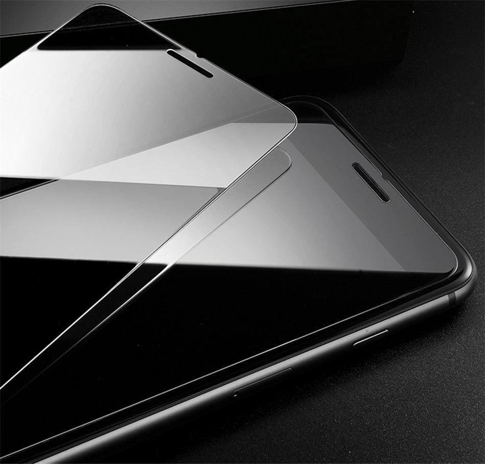 3PCS 9H Tempered Glass For iPhone 14 13 12 11Pro Max 7 8 Plus Screen Protector For iPhone XS Max XR 12mini Protective Glass Film Premium Tempered Glass Screen Protector for iPhone Stevvex