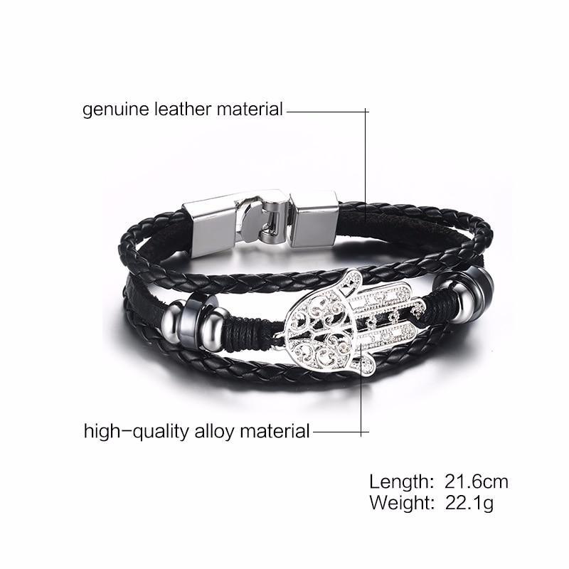 Handmade Sailor Anchor Ship Bracelet In Vintage Retro Rudder Charm Bracelet for Men Made from leather and Stainless Steel for Man - SJB-DIAMOND ELITES