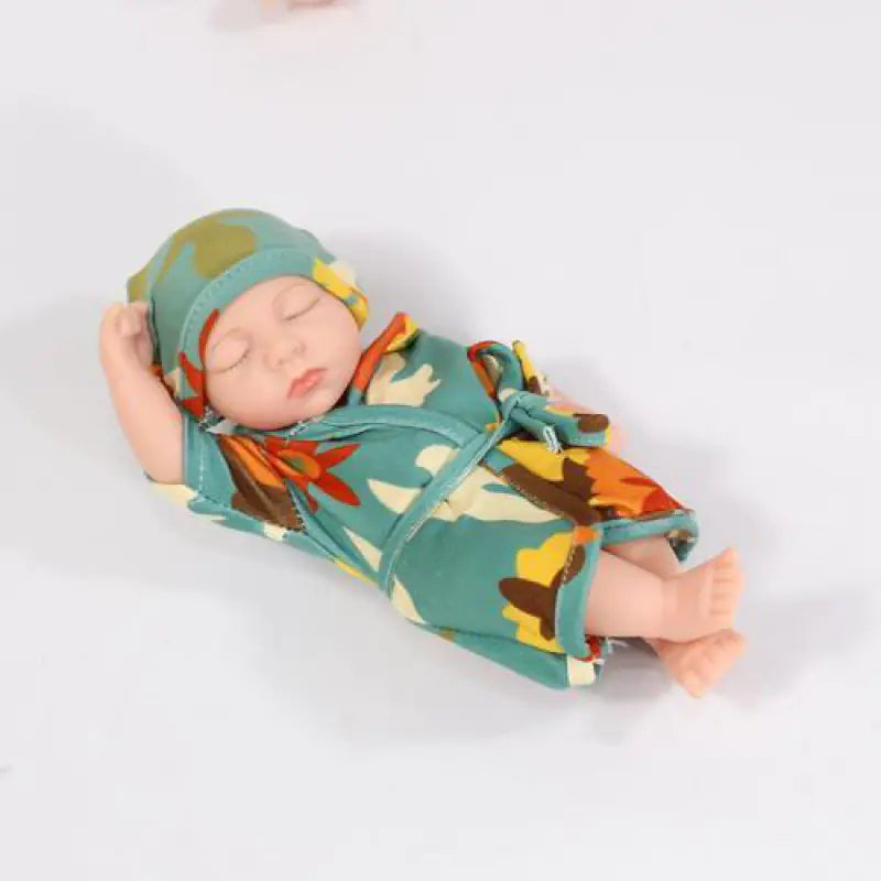 Mini Soft Silicone Baby Doll - Cute Gift for Girls Pi-Mart