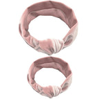 Modern  Mother & Baby Headbands Kids Girl Bow With Rabbit ear Print Floral Hair Bands Parent-Child Hair Accessories