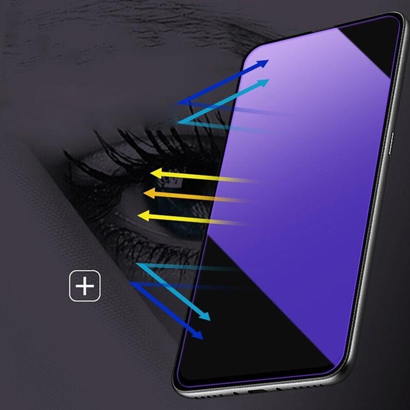 3D Genuine Tempered Glass Full Screen Protector Guard Cover Compatible with iPhone SE 2020 Glass For iPhone 12 11 13 14 Pro Max Plus Mini X XR XS Max Anti Blue Tempered Glass Screen Protector Stevvex