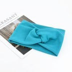 Modern Baby Girl Headband Autumn Winter Twist Knot Hair Band Knit Cotton Elastic Headbands Turban