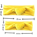 Modern  Mother & Baby Headbands Kids Girl Bow With Rabbit ear Print Floral Hair Bands Parent-Child Hair Accessories