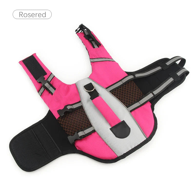 Pet Life Vest Jacket Comfortable Dog Swimsuit THRIXINE