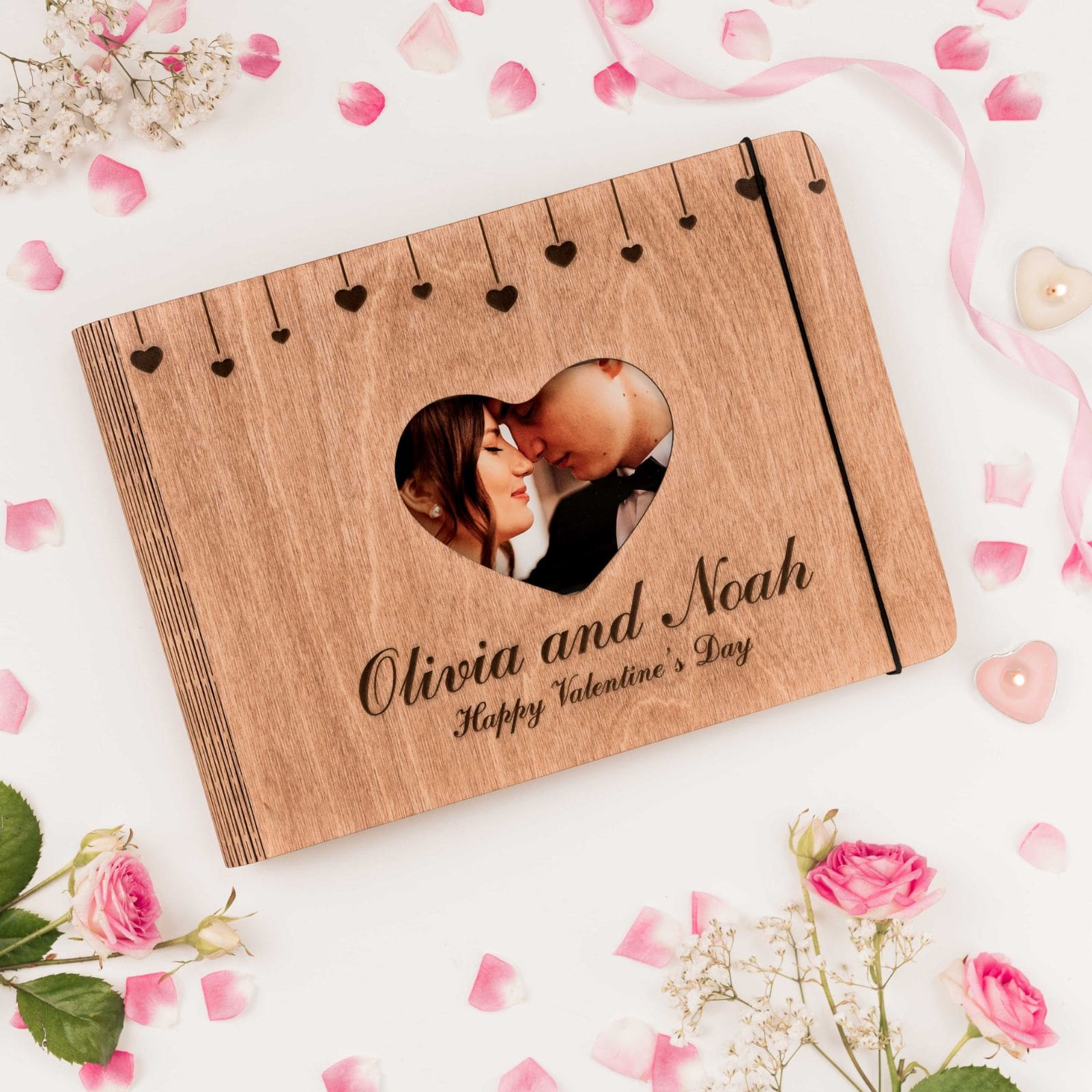 Wooden Album Heart - SJB-DIAMOND ELITES