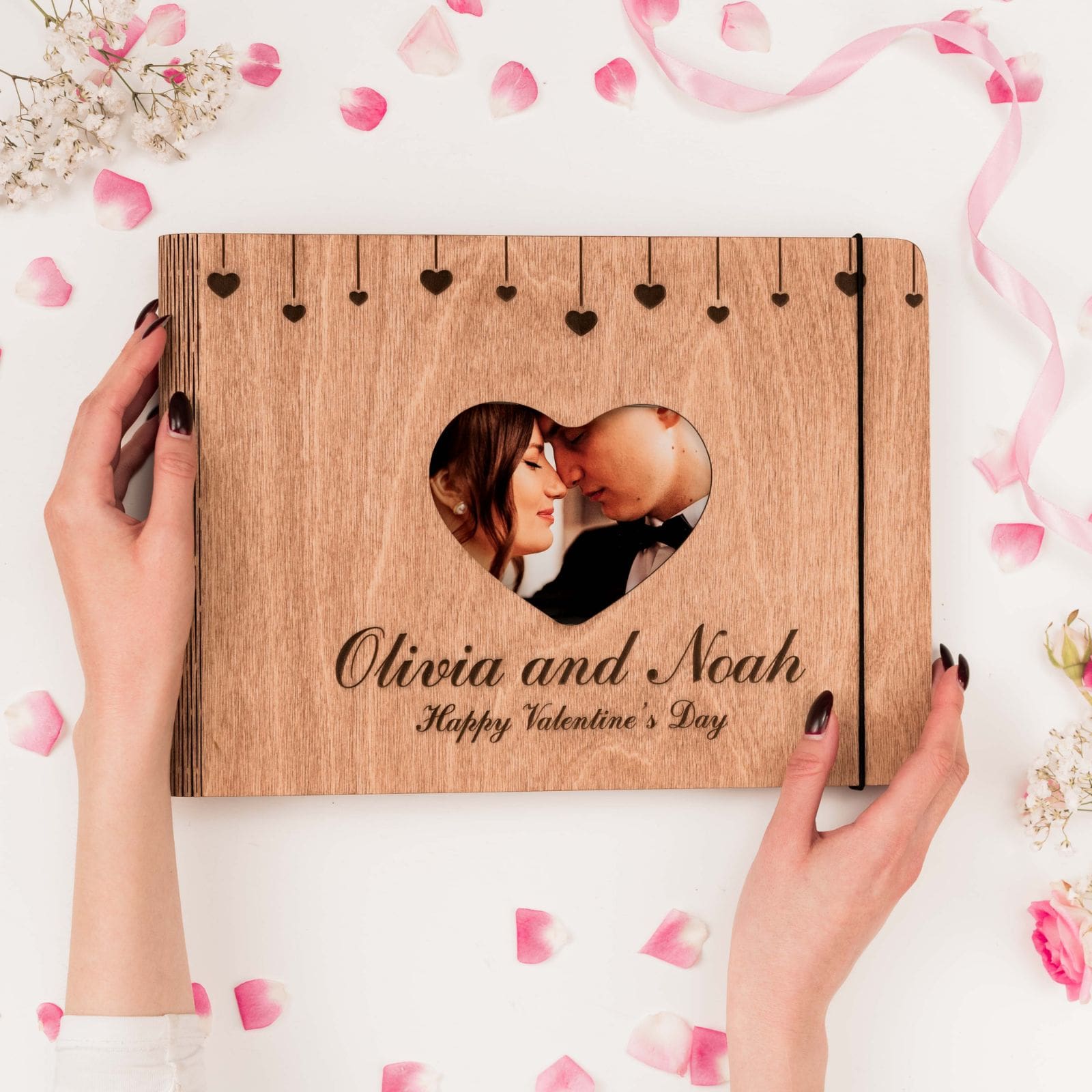 Wooden Album Heart - SJB-DIAMOND ELITES