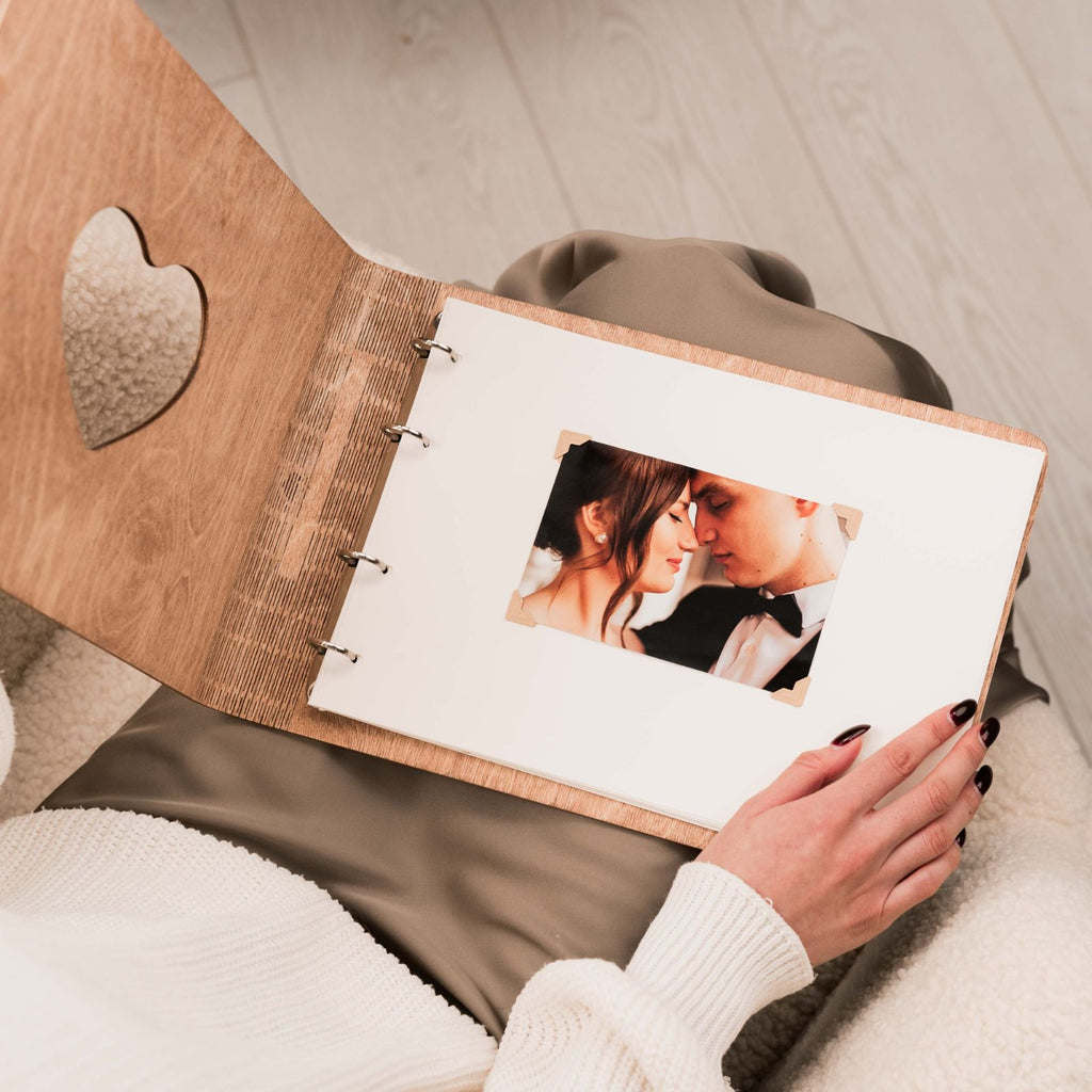 Wooden Album Heart - SJB-DIAMOND ELITES
