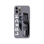 Black Phone Case Mask  for iphone 5 5s se 2020 6 6s 7 8 plus x 10 XR XS 11 12 mini pro MAX Back Cover Sports Car Transparent Phone Case Silicone Back Cover For iPhone